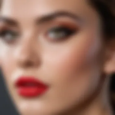 Emphasizing Natural Beauty A minimalistic makeup look highlighting natural features