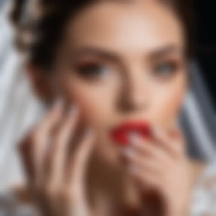 Bridal nail designs reflecting personal style