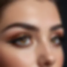 Elegant brow styles suitable for various face shapes