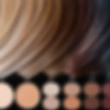 Hair Color Palette for Cool Skin Tones Cool-toned hair color palette