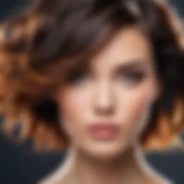Color Contrast: Hair and Cool Skin Tones Color contrast between hair and cool skin tones