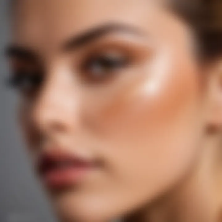 Techniques for applying concealer effectively on wheat-toned skin.