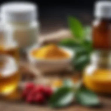 Selection of natural ingredients for skincare formulation