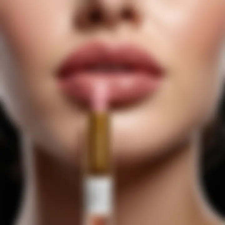 Ingredients list for a lip oil formulation