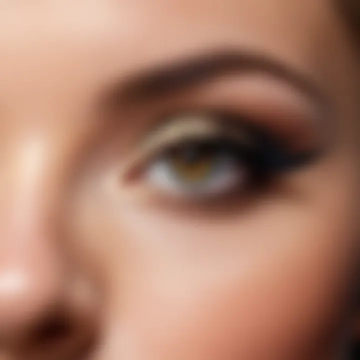 Application of eye shadow techniques