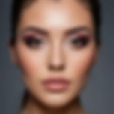 Makeup application tailored to specific face shapes