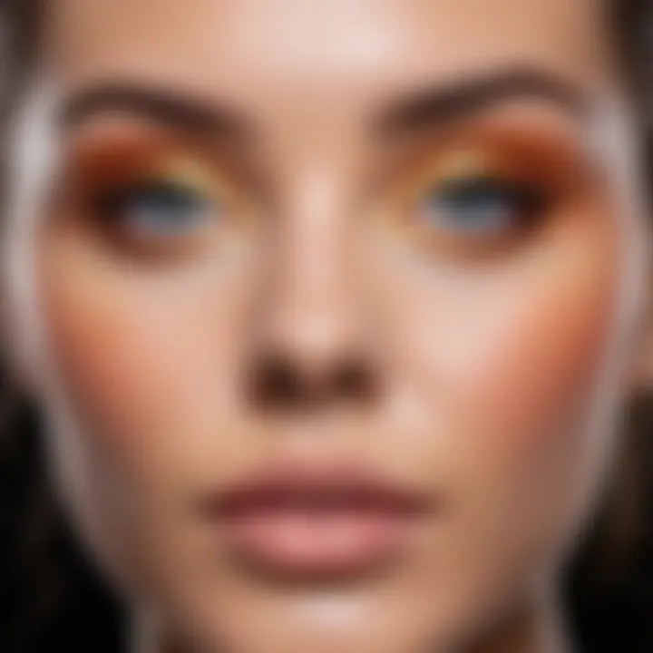 Palette of color correctors designed for under-eye use