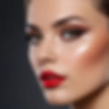 Practical tips for applying makeup effectively demonstrated visually.