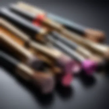 A collection of modern makeup tools designed for all