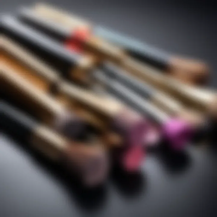 A collection of modern makeup tools designed for all