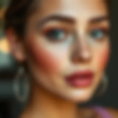 Trendy makeup styles for deeper skin tones