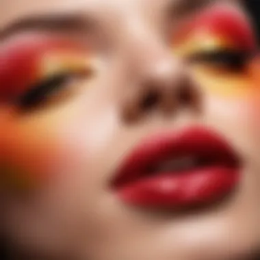 The Color Spectrum of 'Kiss Me More' A spectrum of colors inspired by 'Kiss Me More'