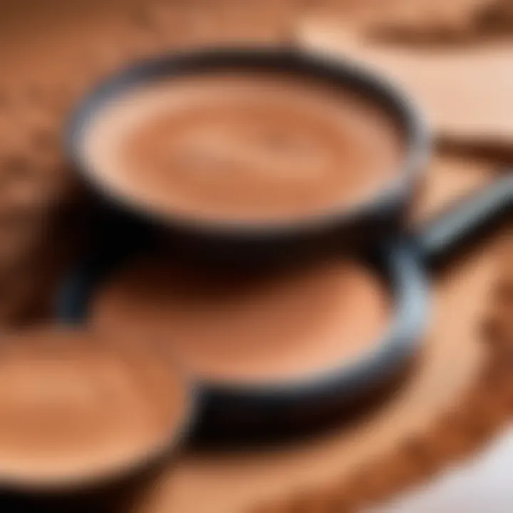 An assortment of bronzer products including cream, powder, and liquid formulations.