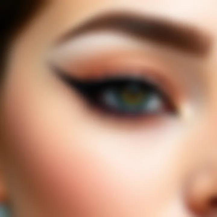 Trendy Eyeliner Designs in Modern Beauty Trendy eyeliner designs reflecting modern beauty standards