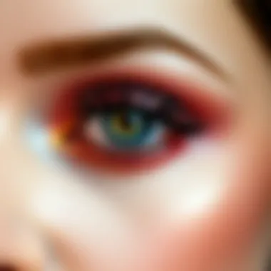 Blending Techniques for Seamless Eyeshadow Demonstration of blending techniques for a seamless look