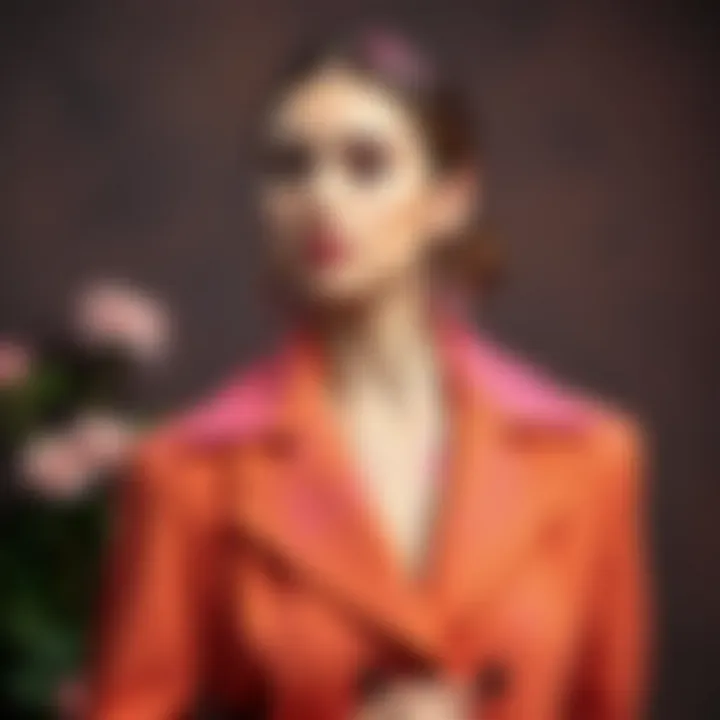 Chic Styles Incorporating Rose Dust Fashionable attire featuring rose dust in stylish ensembles