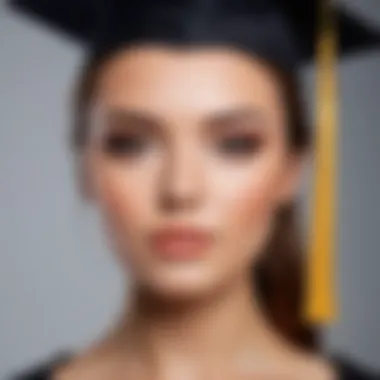 Step-by-step application techniques for graduation makeup