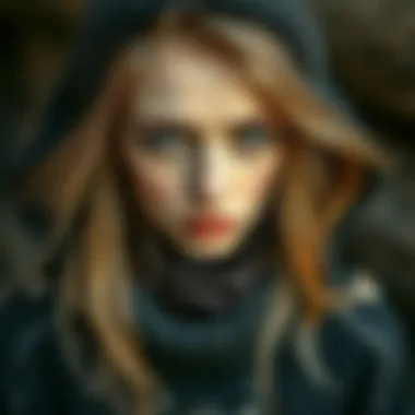Exploring Grunge Fashion A detailed view of grunge fashion elements, showcasing layered clothing styles.