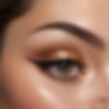 Highlighting the brow bone for a lifted look