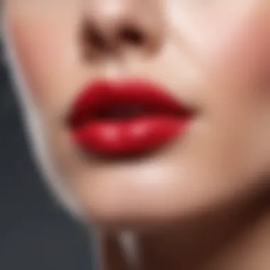 Hydration and Color Balance The balance of hydration and color in high-quality lip products
