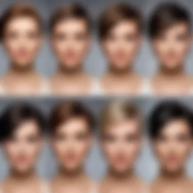 Flattering Hairstyles for Diamond Face Shapes Showcase of flattering hairstyles for diamond face shapes