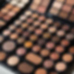 A stunning array of eyeshadow palettes suitable for brown eyes