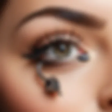 Elegant Eyelash Curler Design Elegant eyelash curler showcasing its design