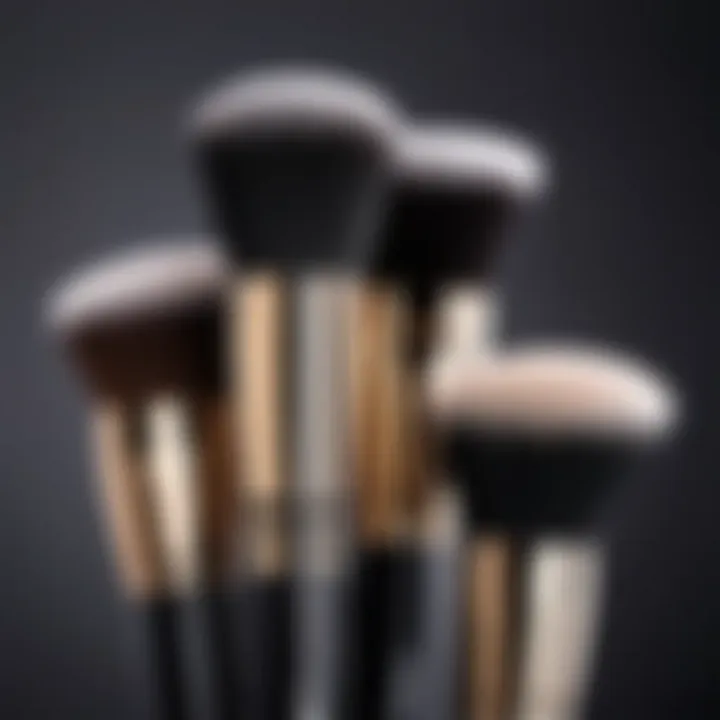 Selection of different contour brushes