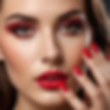 Diverse nail colors and their psychological effects