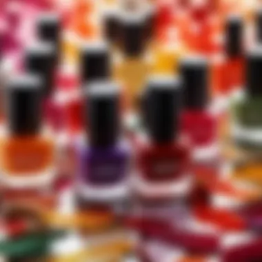 Cultural Influences on Nail Polish Trends Cultural influences on nail polish colors displayed together
