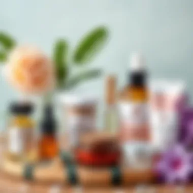 A collection of natural products for nail care