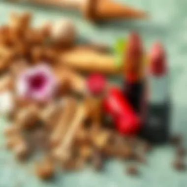 Natural Vegan Lipstick Ingredients Natural ingredients used in vegan lipstick formulations