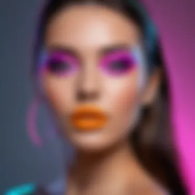 Creative neon makeup styles for everyday wear