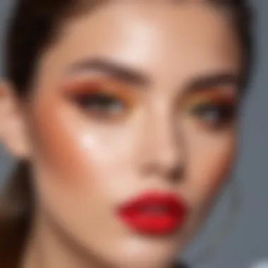 Trending Makeup Inspired by Influencers A trending makeup look inspired by social media influencers