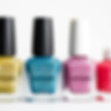 The evolution of nail polish shades over time