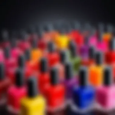 Vibrant collection of nail polish shades for 2023