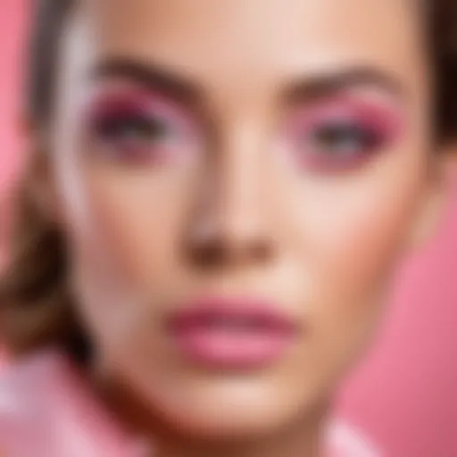 Elegant makeup looks that complement pink undertones