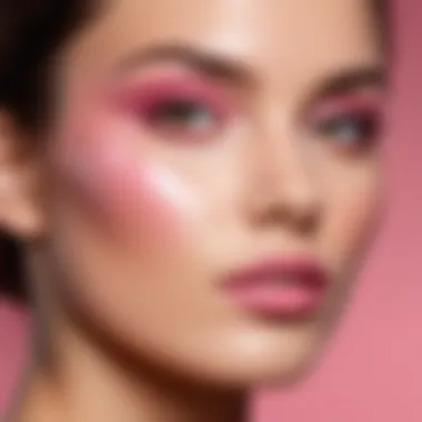 Color palettes suitable for pink undertone skin types