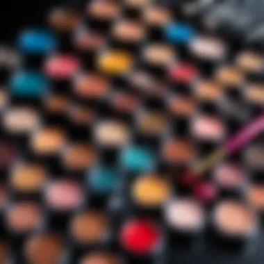 Permanent Makeup Tools and Pigments Artistic display of various permanent makeup tools and pigments