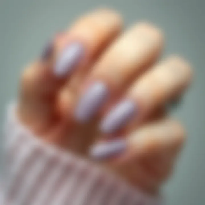 Exquisite Finish with Polished Nails Polished nails showcasing a professional finish