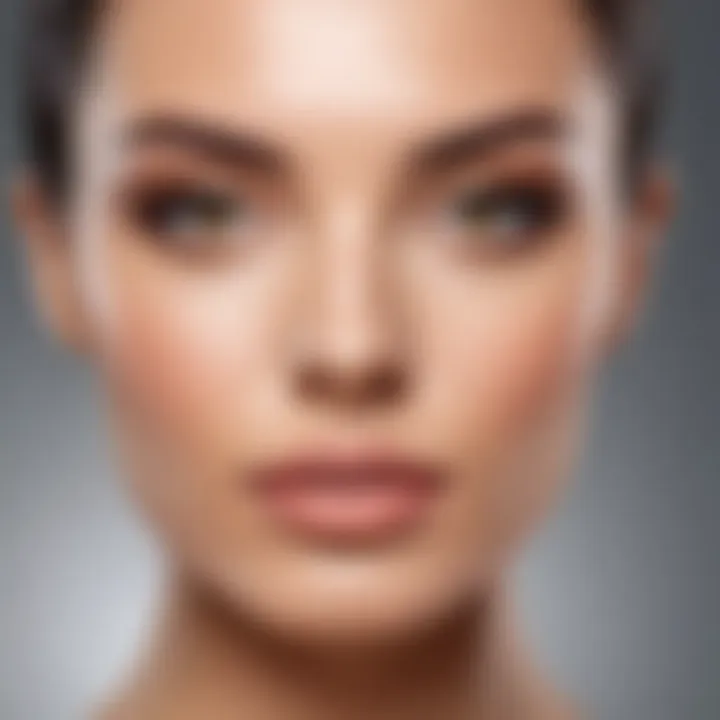 Diverse skin types and product suggestions