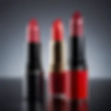 An elegant display of lipstick colors suitable for different occasions