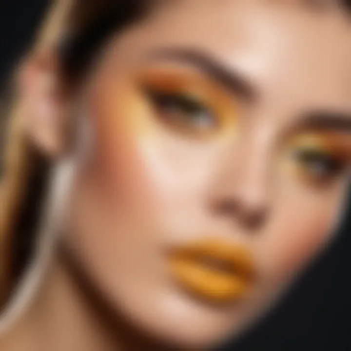 Makeup products ideal for individuals with yellow undertones