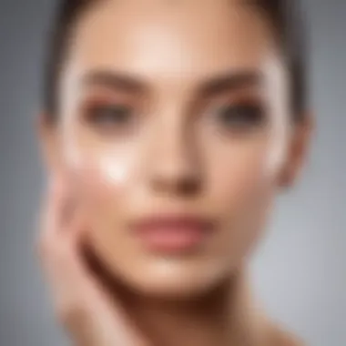 Visual representation of different skin types