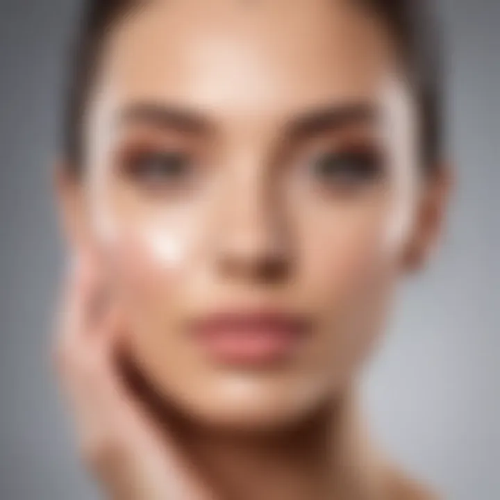 Visual representation of different skin types