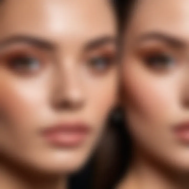 Different skin types and suitable makeup products