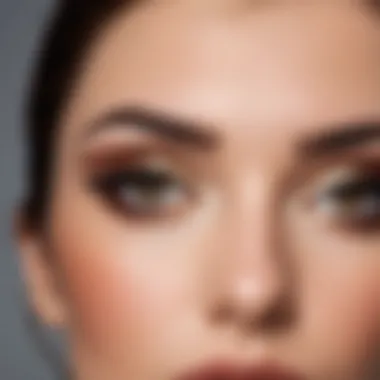 Glamorous Eye Makeup for Special Days Elegant makeup showcasing a glamorous eye look for special occasions.