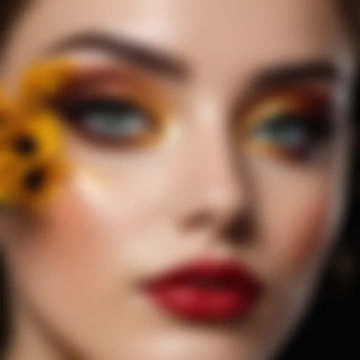 Seasonal makeup inspiration with a focus on eye techniques for every season.