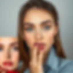 Different eyebrow shapes showcasing straight brows