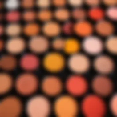 Vibrant Color Palette for Warm Undertones A vibrant palette showcasing colors that complement warm undertones.